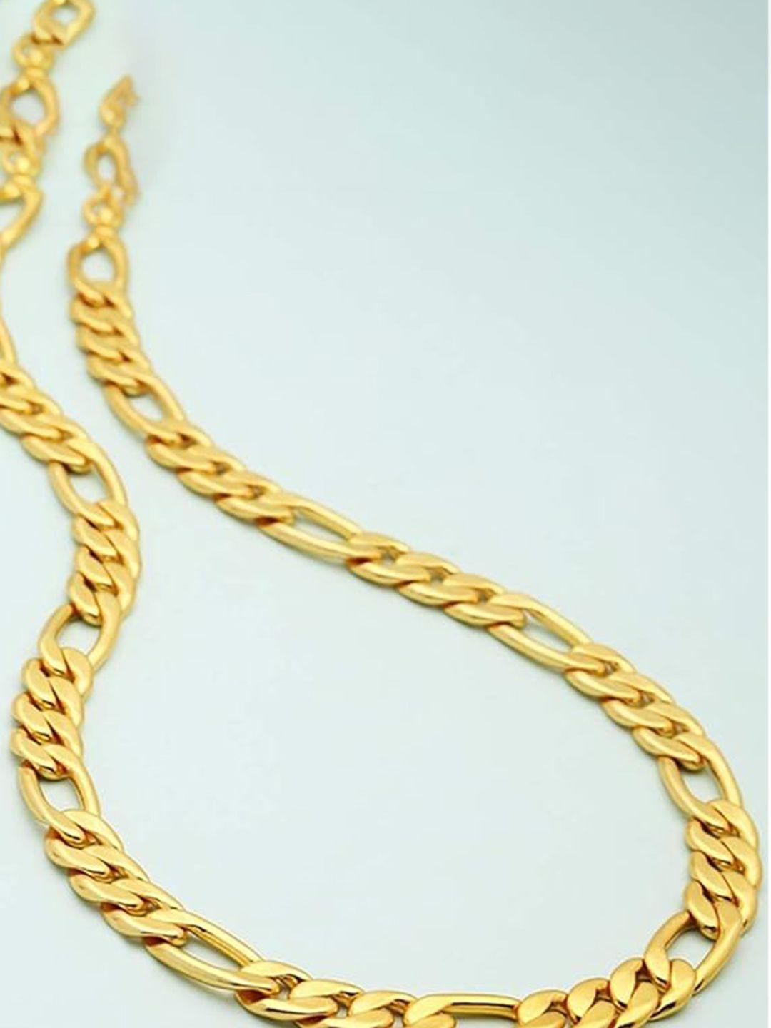 vien unisex gold plated stainless steel chain