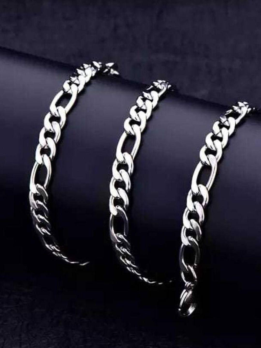 vien unisex stainless steel silver plated chain