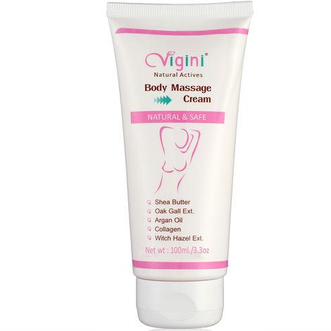 vigini 100% natural actives bust breast body toner firming tightening growth enlargement enhancement development improvement size increase oil cream for women 100ml