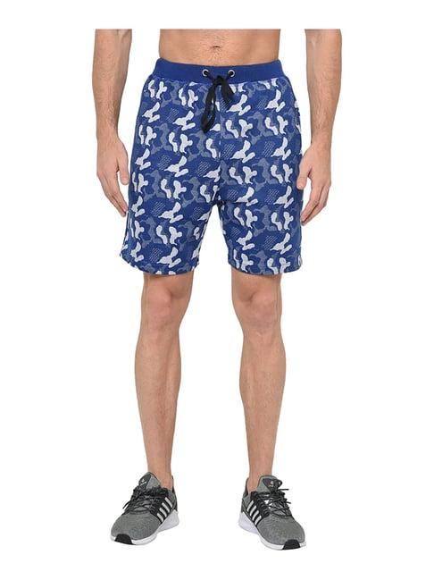 vimal jonney blue regular fit shorts