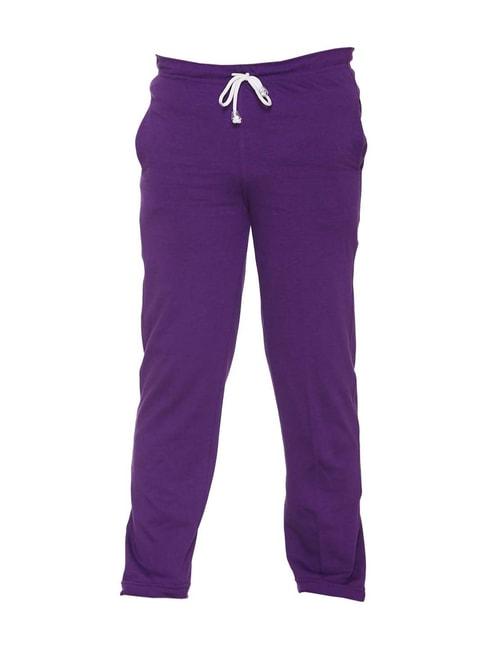 vimal jonney kids purple mid rise trackpants