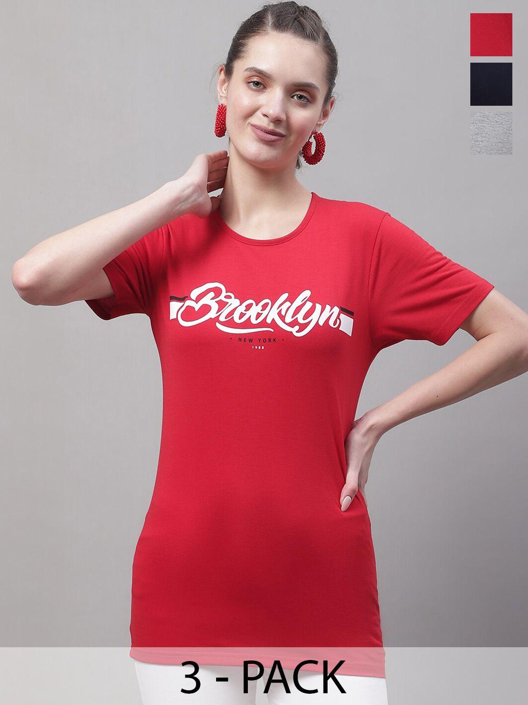 vimal jonney women 3 applique t-shirt