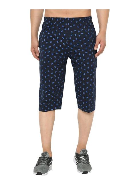 vimal jonney blue regular fit capris