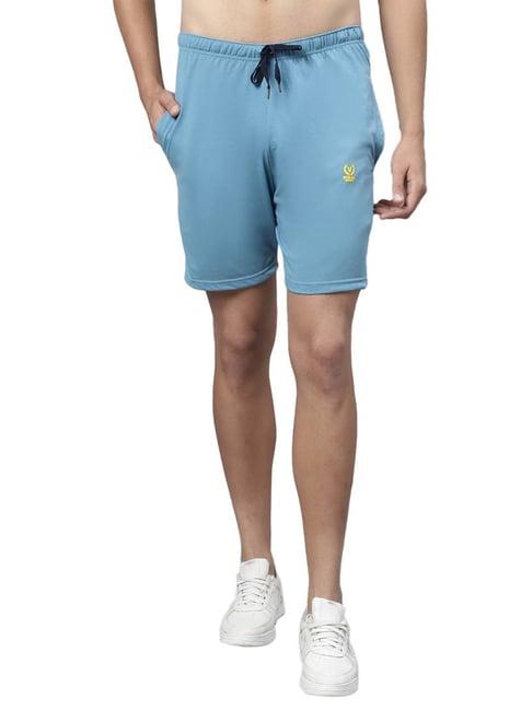 vimal jonney blue regular fit shorts