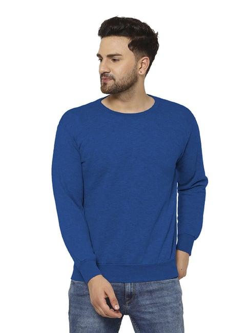 vimal jonney blue regular fit sweatshirt