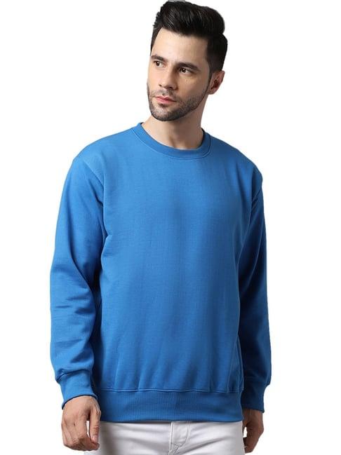 vimal jonney blue regular fit sweatshirt