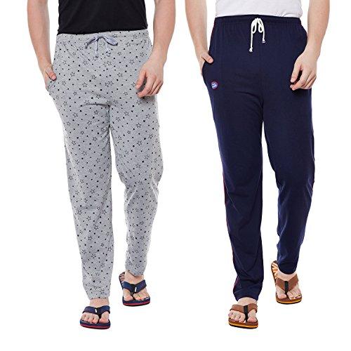 vimal jonney cotton multicolor trackpants for men(pack of 2) (dd1pr1m_dd1n_02-m)