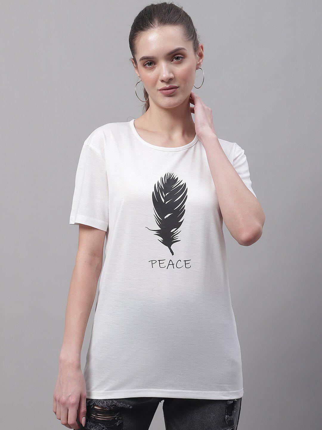 vimal jonney graphic printed cotton t-shirt