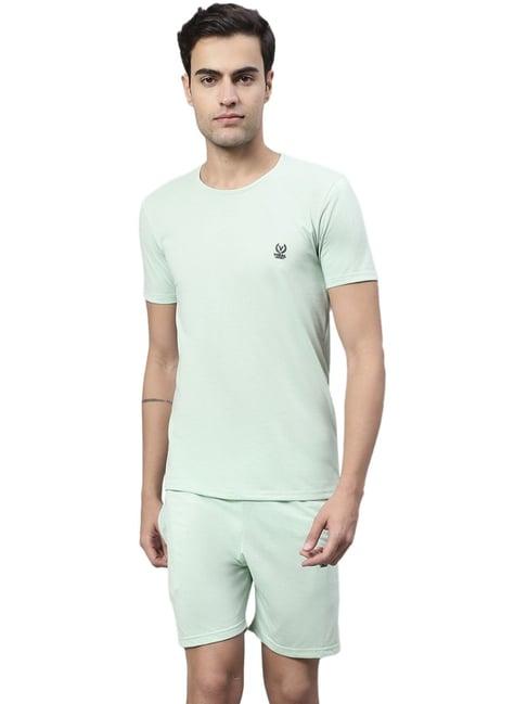 vimal jonney green cotton regular fit tracksuit