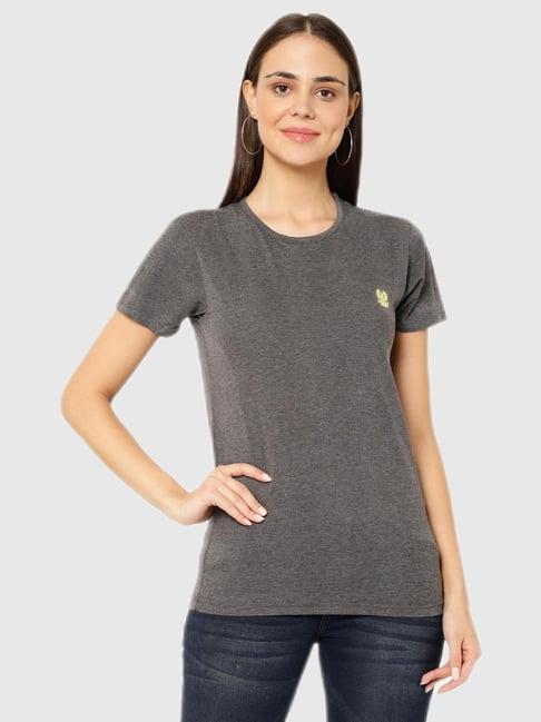 vimal jonney grey regular fit top