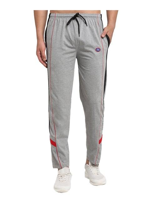 vimal jonney grey regular fit trackpants