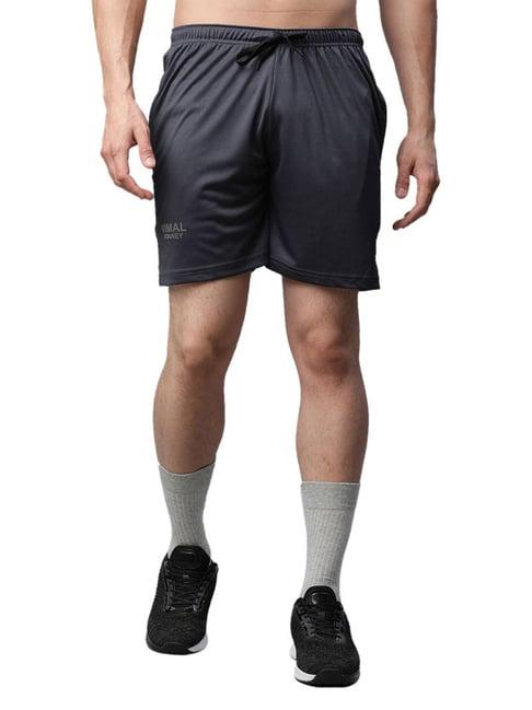 vimal jonney grey slim fit shorts