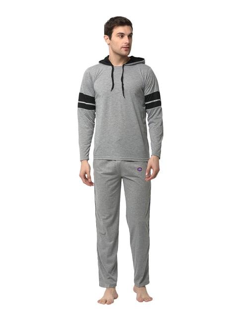 vimal jonney grey t-shirt & trackpants