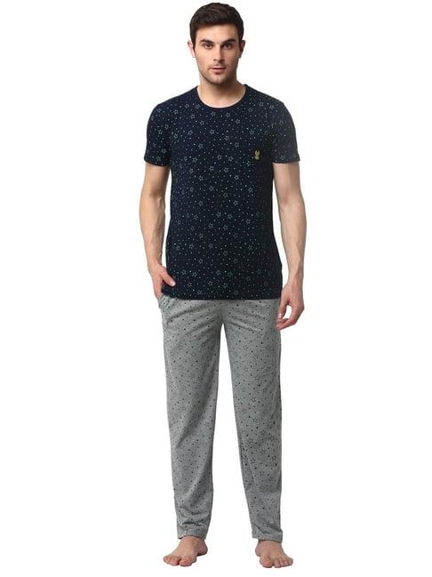 vimal jonney multi cotton regular fit printed nightwear set