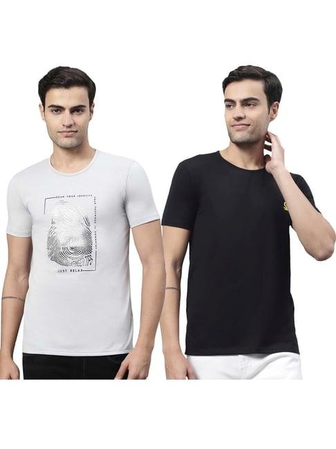 vimal jonney multi cotton regular fit printed t-shirt