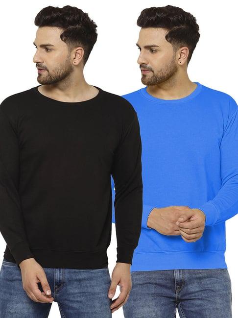 vimal jonney multicolor regular fit sweatshirt - pack of 2