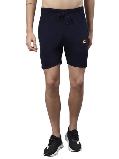 vimal jonney navy regular fit shorts