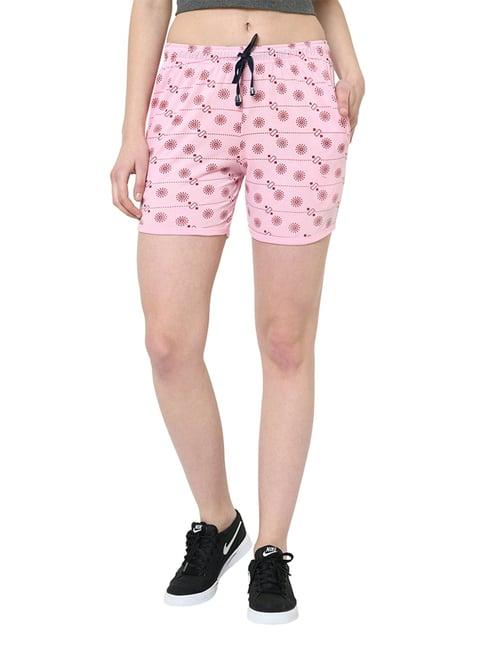 vimal jonney pink solid shorts