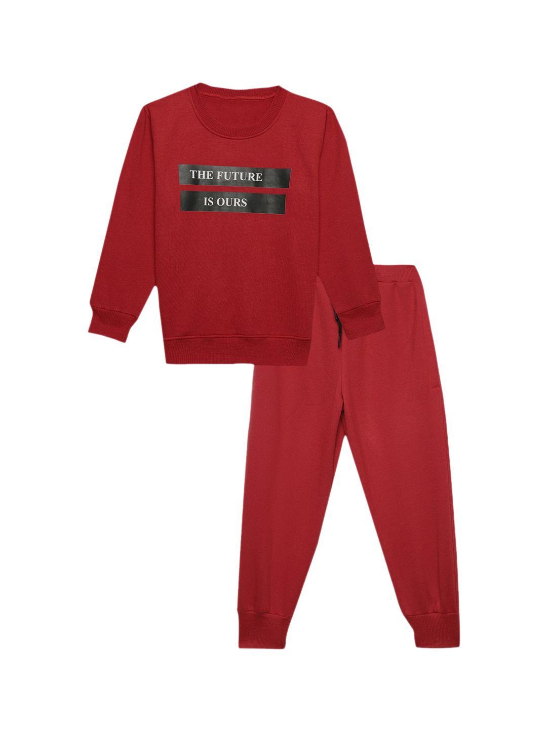 vimal jonney printed sweatshirt & joggers clothing set