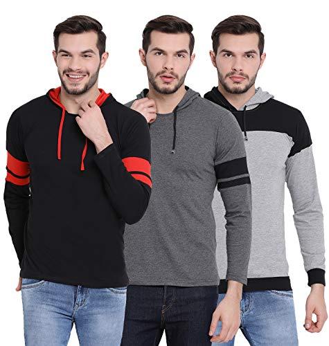 vimal jonney regular fit multicolor men fullsleeve tshirts(pack of 3) vimal63048