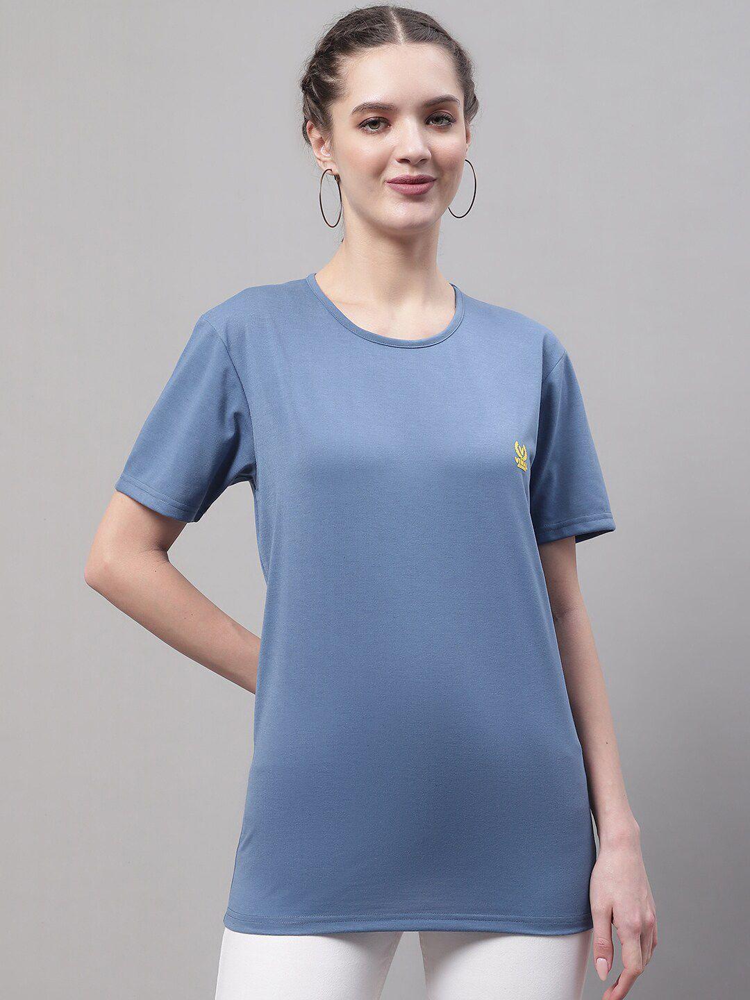 vimal jonney round neck short sleeves cotton t-shirt