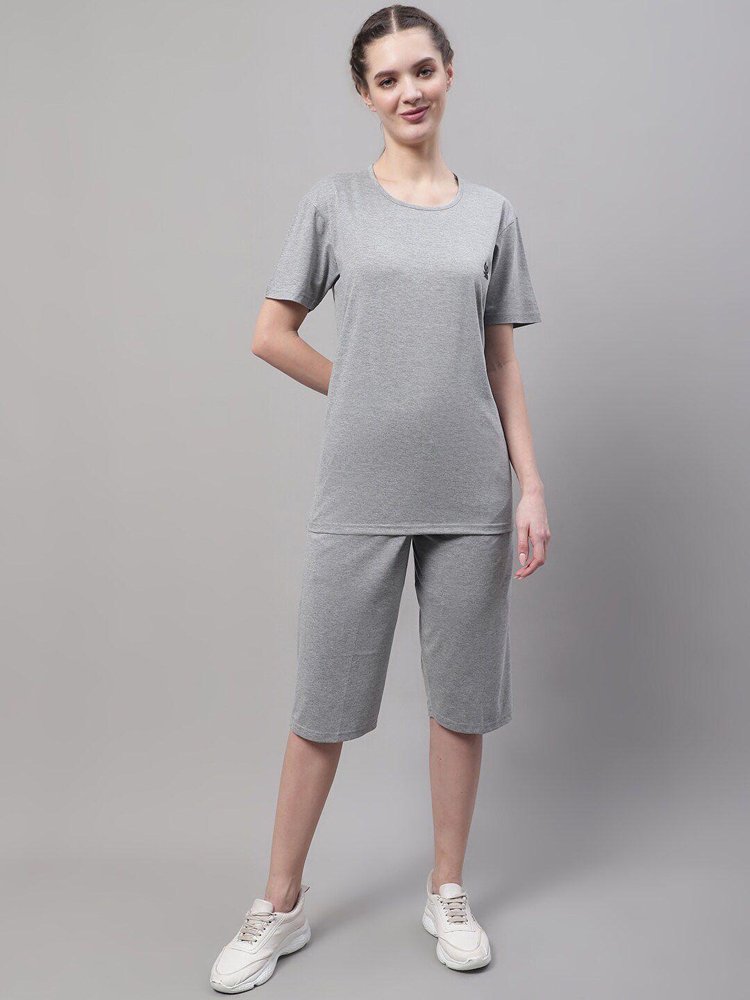 vimal jonney round neck short sleeves pure cotton co-ords