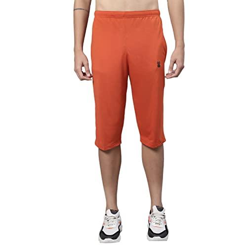 vimal jonney rust regular fit cotton capri for men-d13_rust_01-l