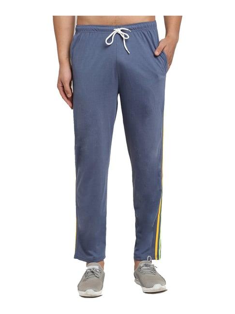 vimal jonney sky blue regular fit trackpants