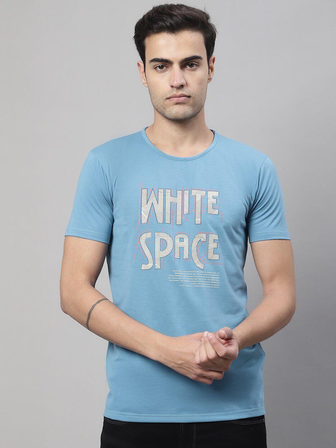 vimal jonney typography printed cotton t-shirt