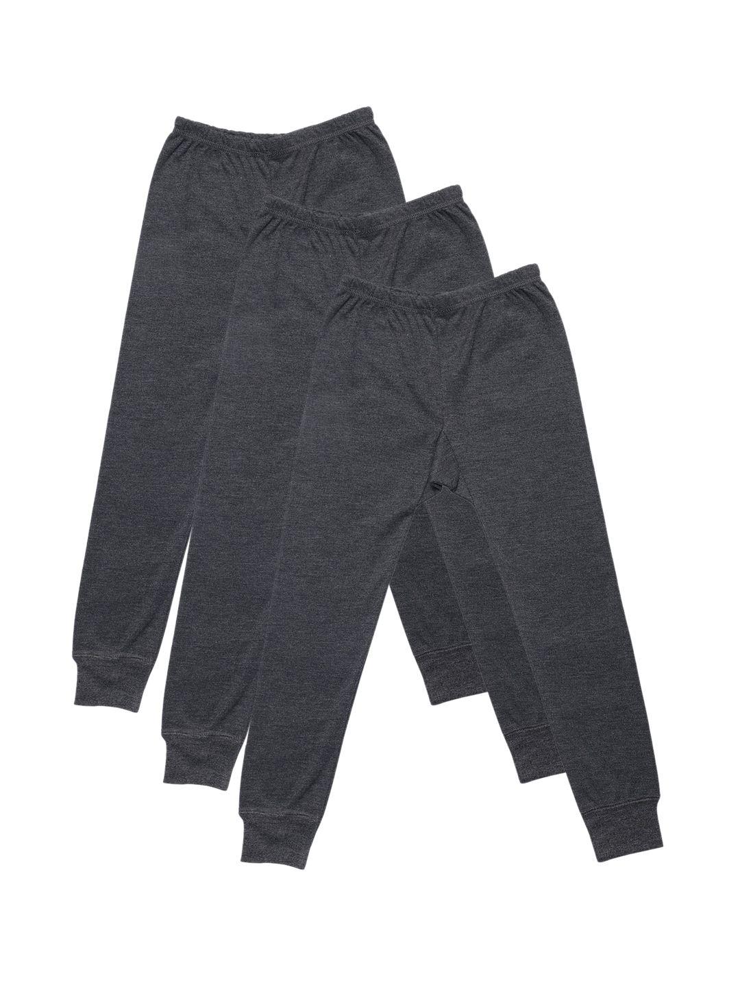 vimal jonney unisex kids pack of 3 cotton thermal bottoms