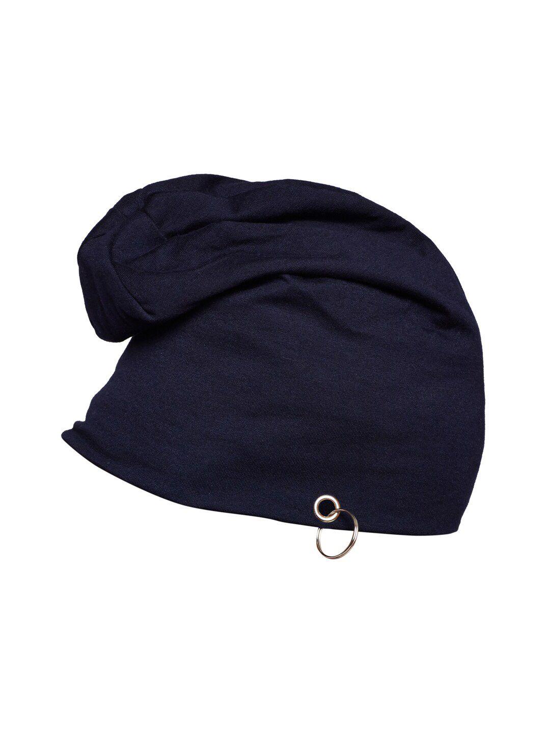 vimal jonney unisex navy blue beanie