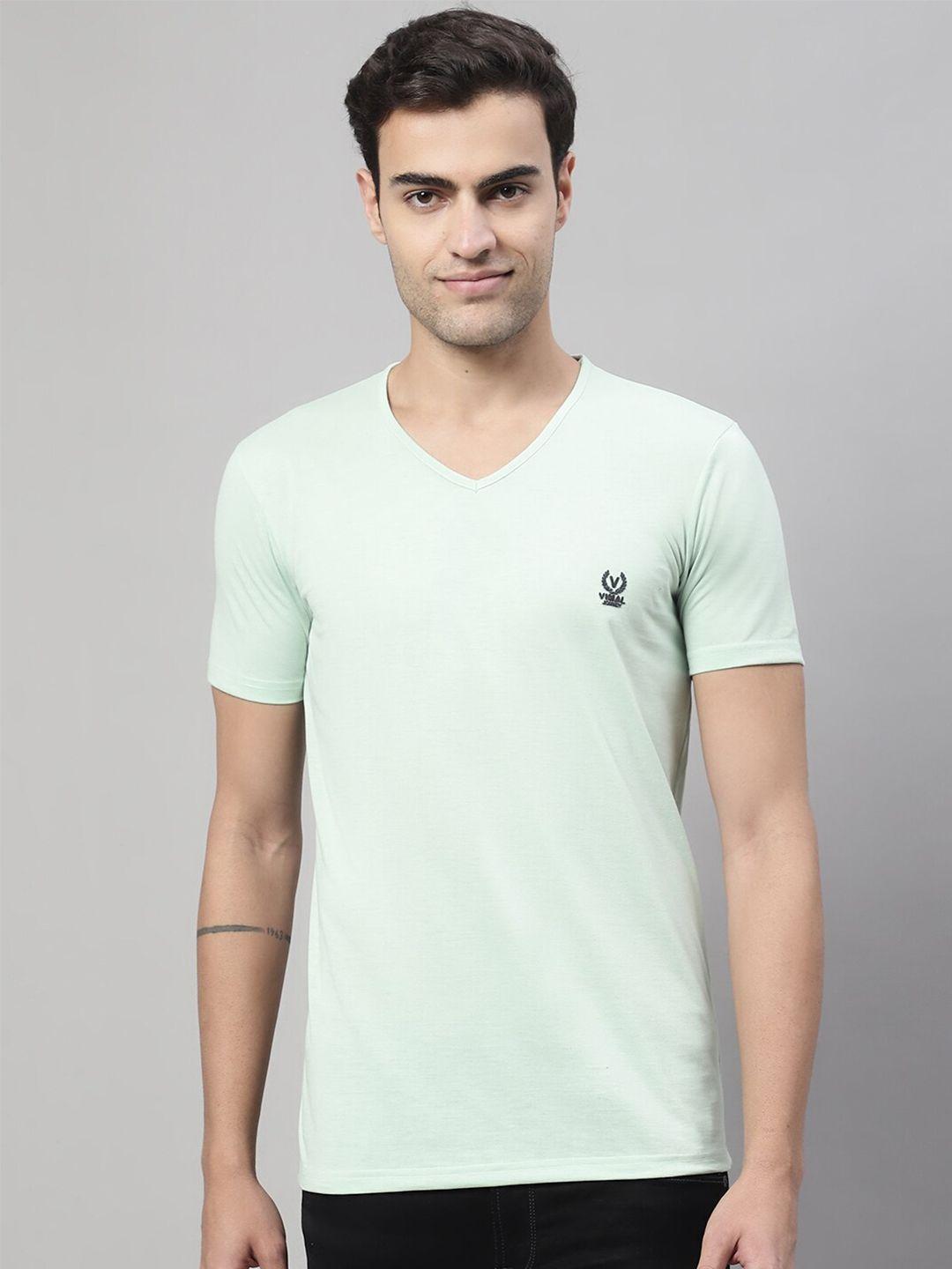 vimal jonney v-neck cotton casual t-shirt