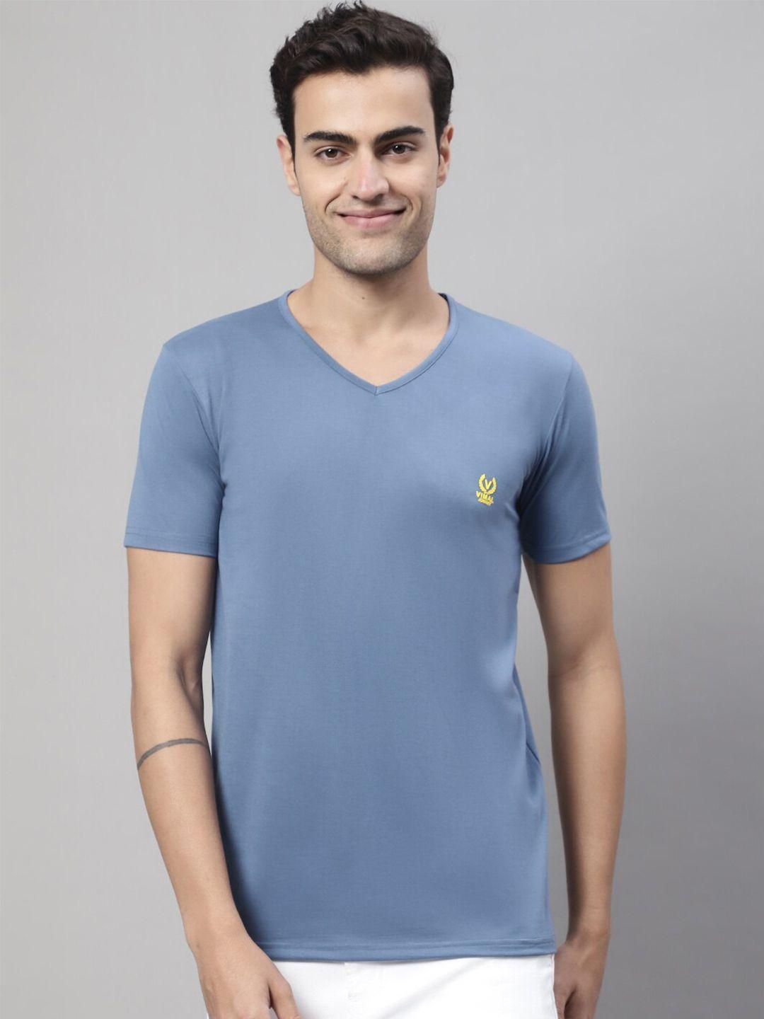 vimal jonney v-neck cotton t-shirt