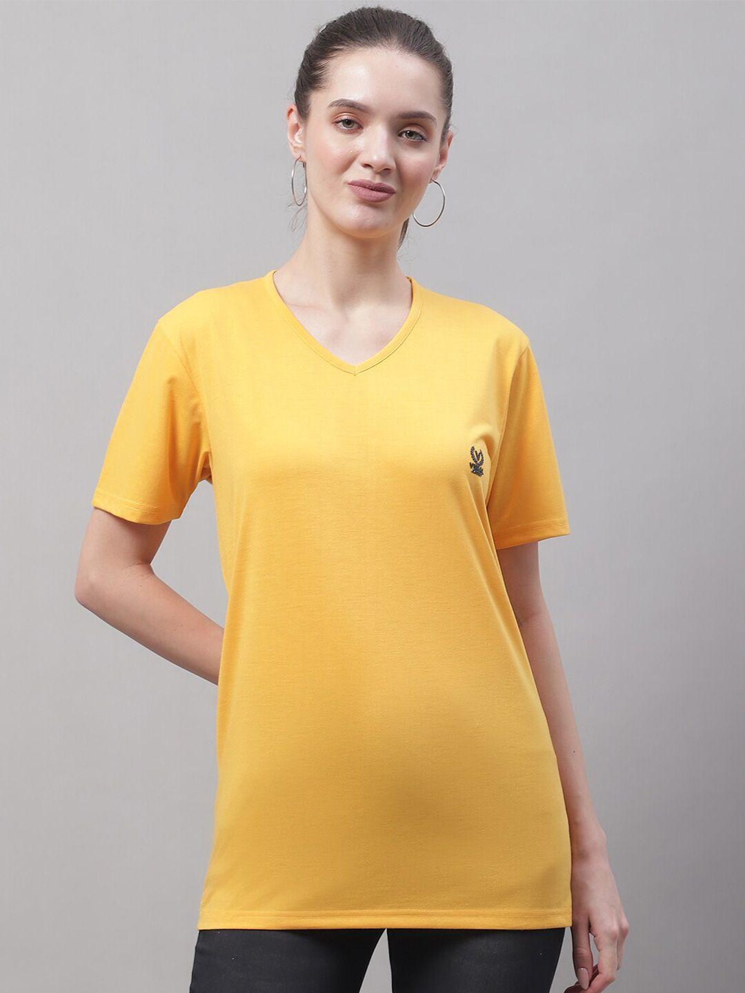 vimal jonney v-neck longline cotton t-shirt