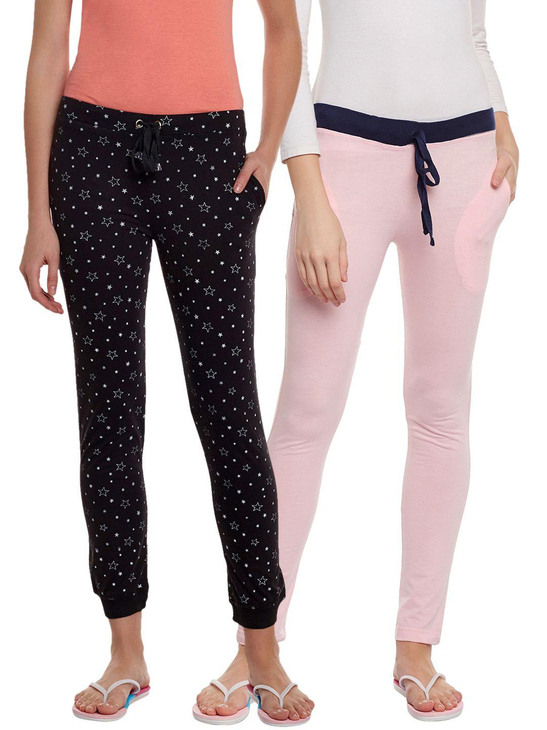 vimal jonney women pack of 2 lounge pants f6pink-f4prtb-02