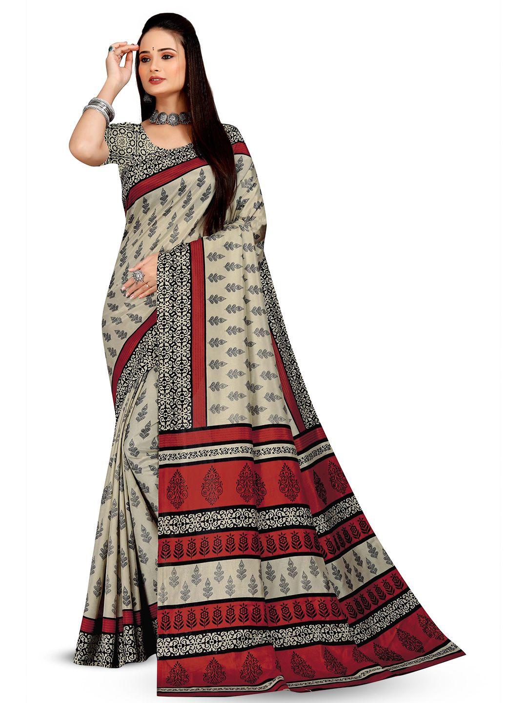 vimla ethnic motifs printed mysore silk saree