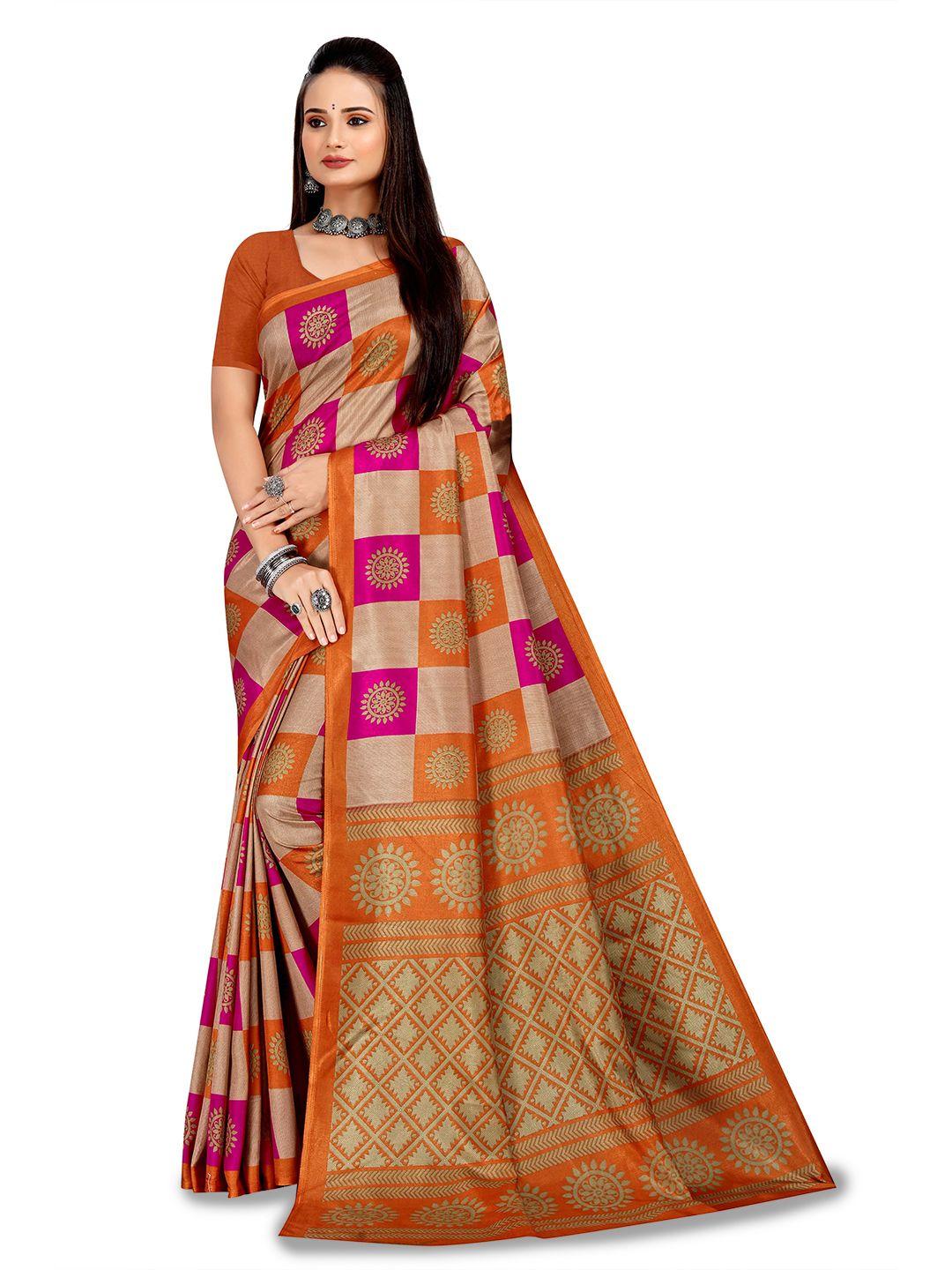 vimla ethnic motifs printed mysore silk saree