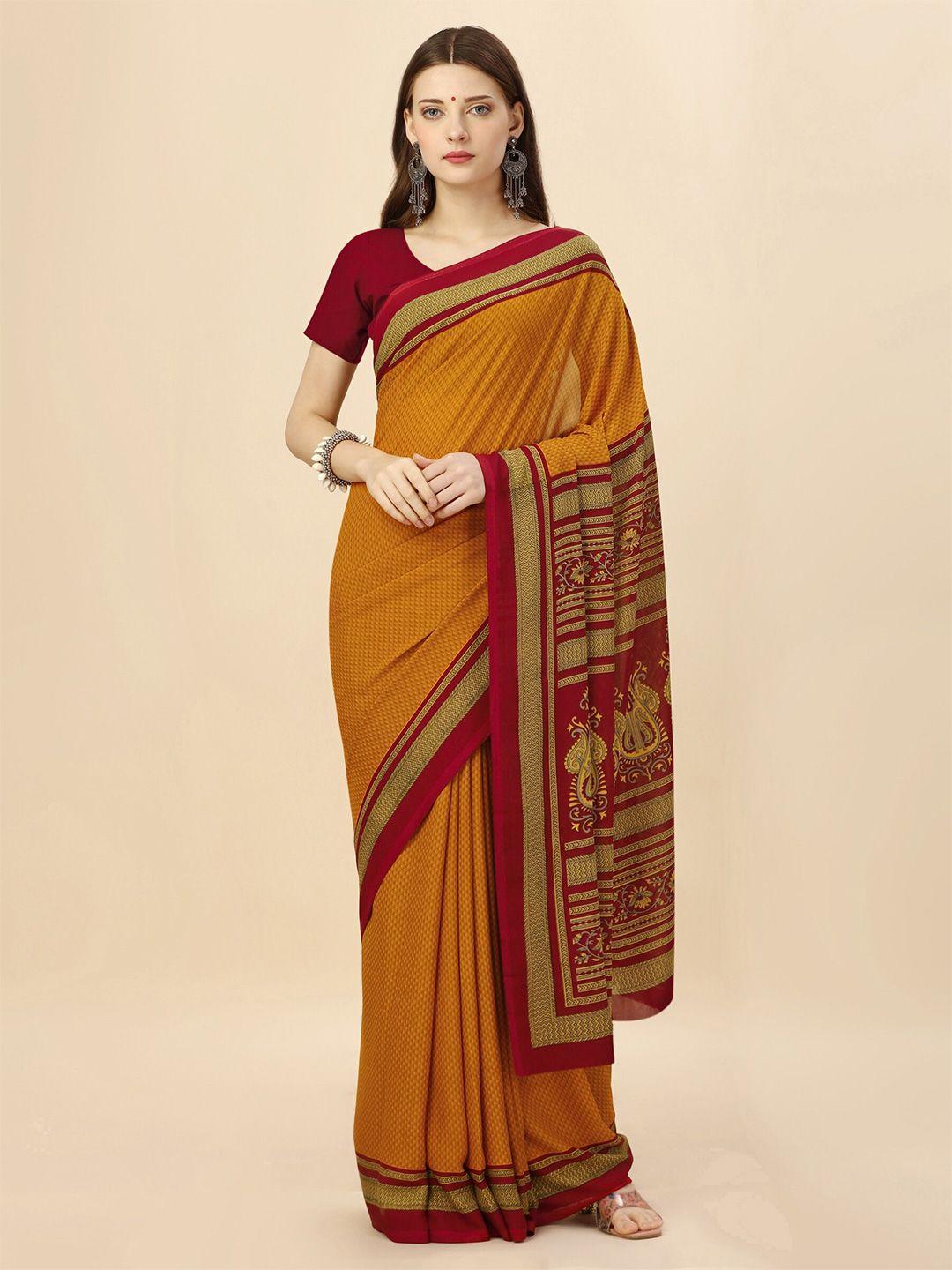 vimla floral printed saree