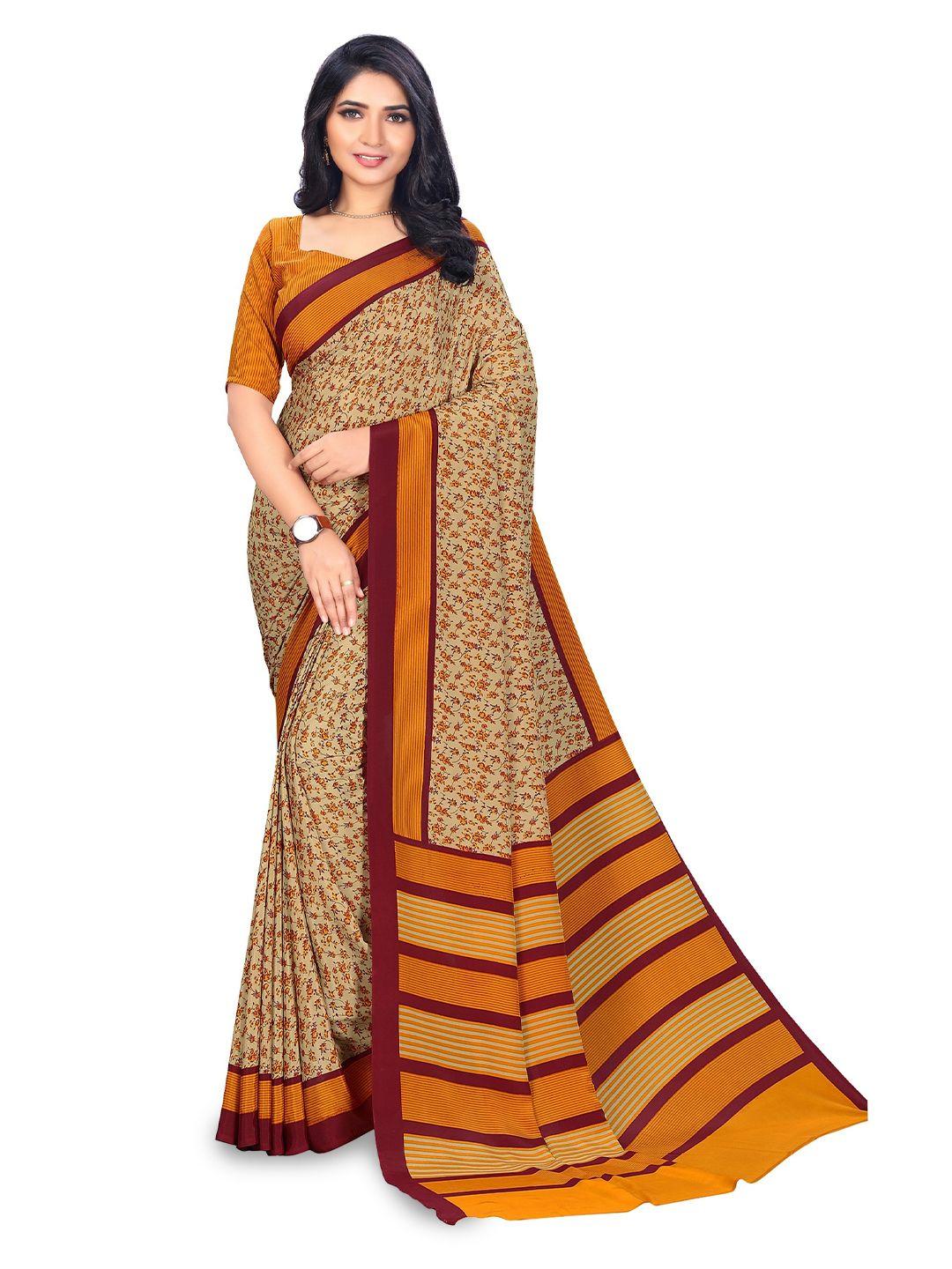 vimla floral printed saree