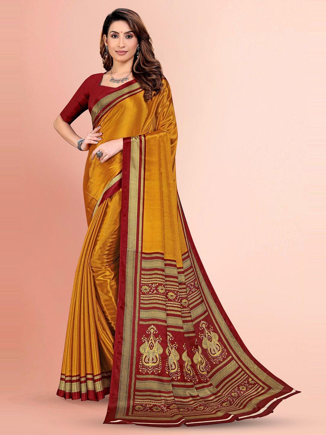 vimla printed border mysore silk saree