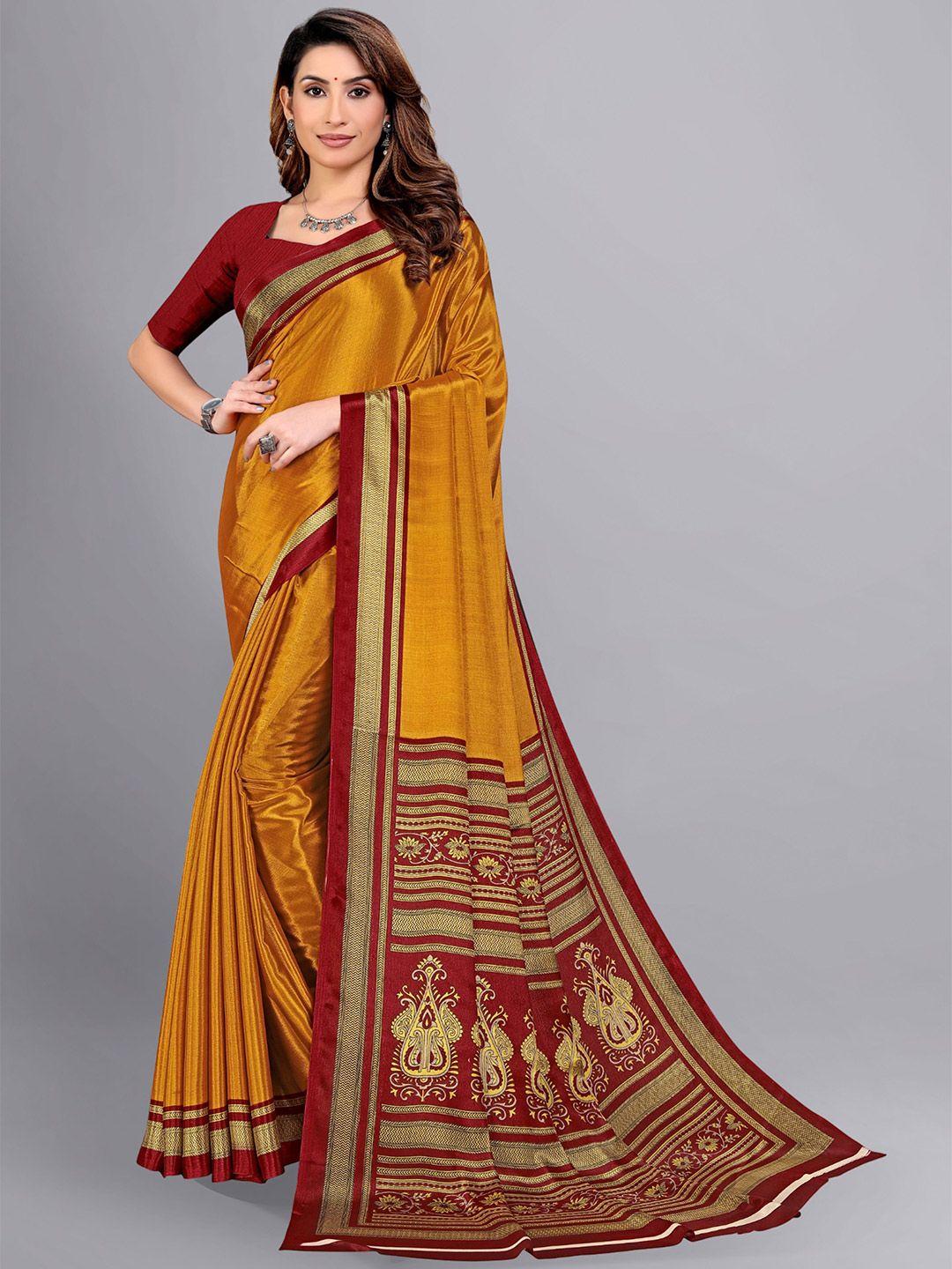 vimla solid art silk saree