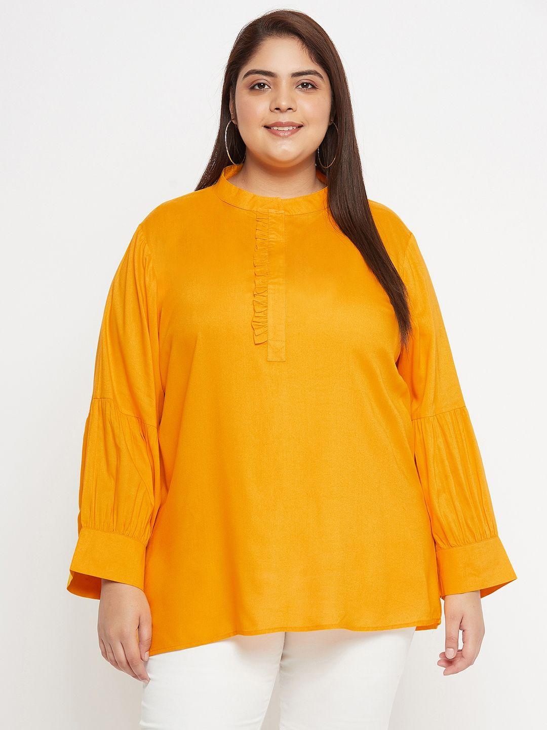 vinaan mandarin collar top