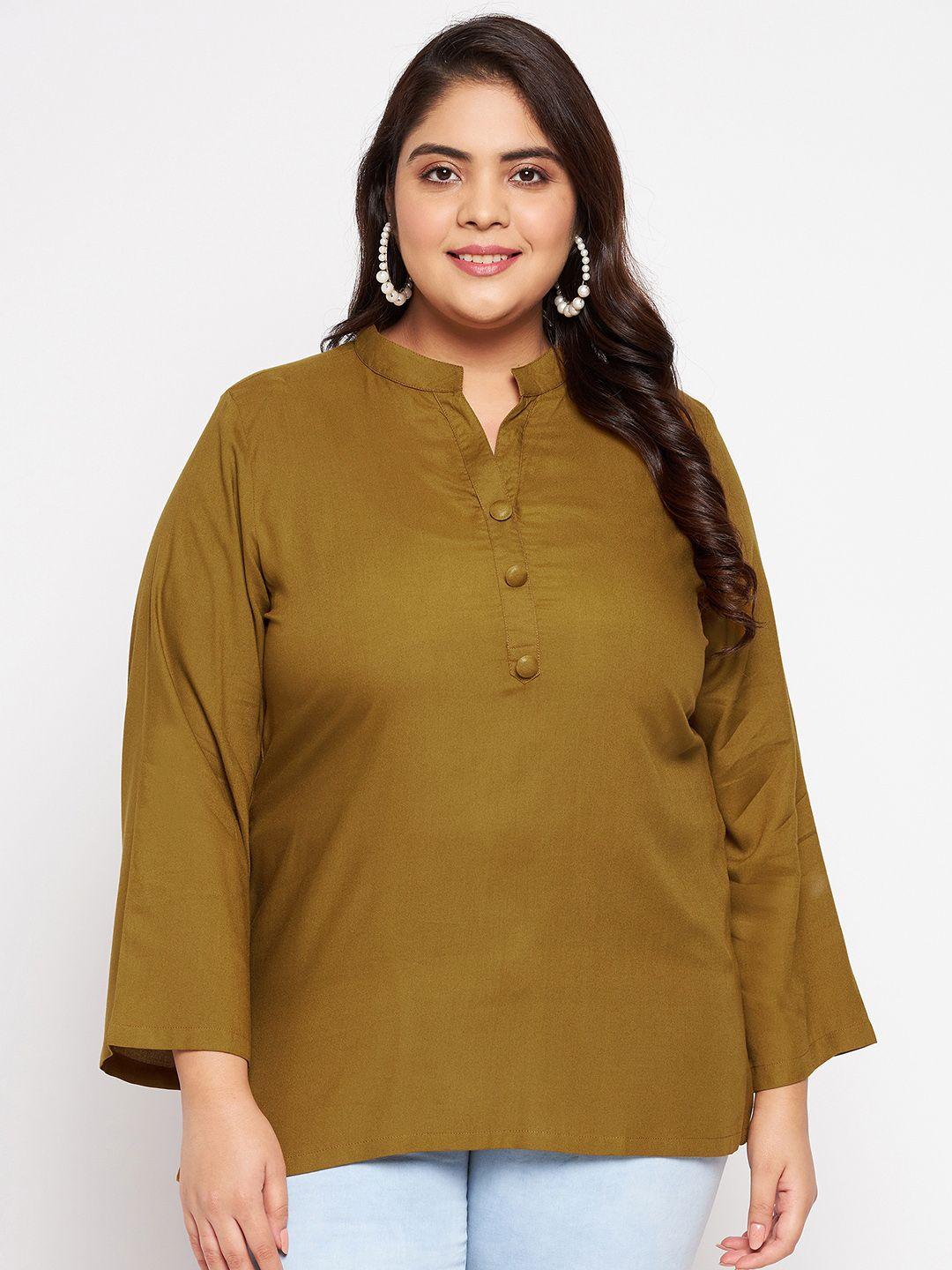 vinaan mandarin collar top