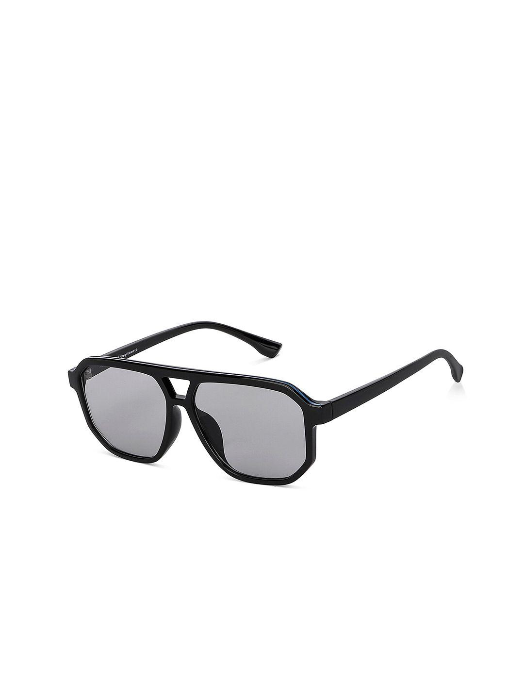 vincent chase unisex grey lens & black other sunglasses with uv protected lens