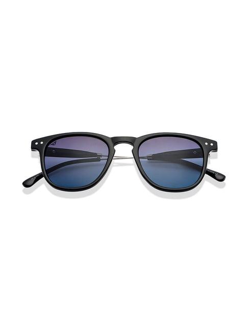 vincent chase 148985 blue polarized oval sunglasses