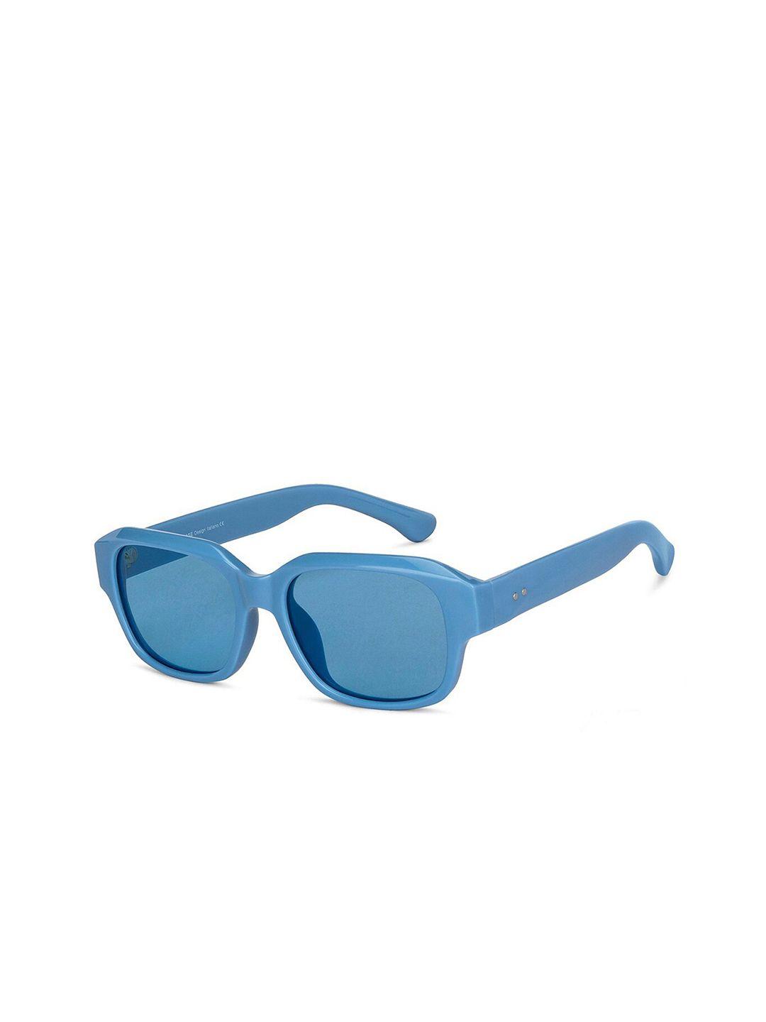 vincent chase blue lens & blue square sunglasses with uv protected lens 151096