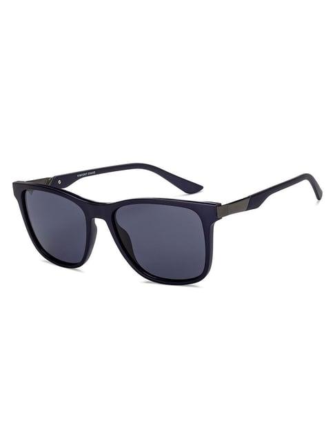 vincent chase blue wayfarer polarised and uv protected lens unisex sunglasses