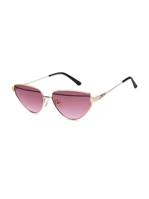 vincent chase brown cat eye uv protection sunglasses for women