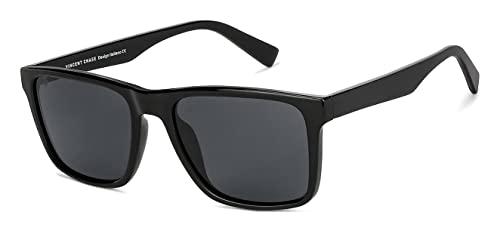 vincent chase by lenskart | full rim square branded latest and stylish sunglasses | polarized and 100% uv protected | men & women | large | vc s13973