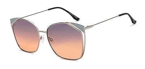 vincent chase by lenskart | silver multicolor full rim cat eye | fashion essentials | branded latest and stylish sunglasses | 100% uv protected | women | large | vc s15795